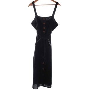 NWT Altard State black Linen dress! Size L